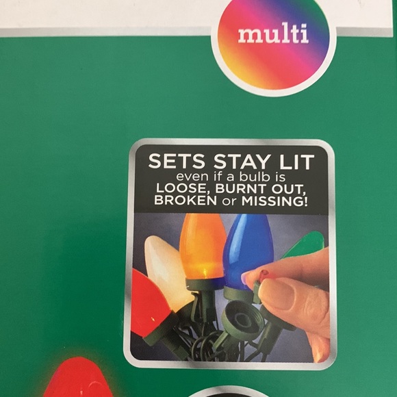 🌲NEW 2- SETS🌲of 50 Multicolor Indoor Outdoor LED super bright LED bulbs - Picture 2 of 6